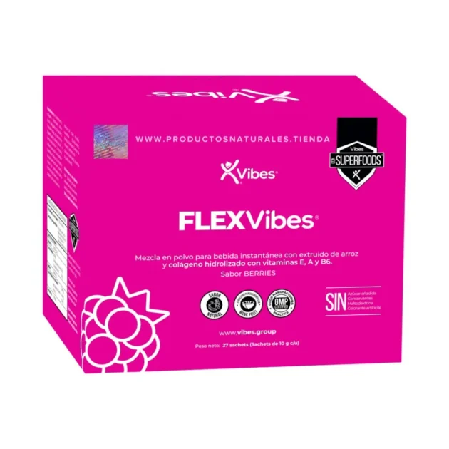 FLEX Vibes Colágeno Hidrolizado Vitamina A, E y B6
