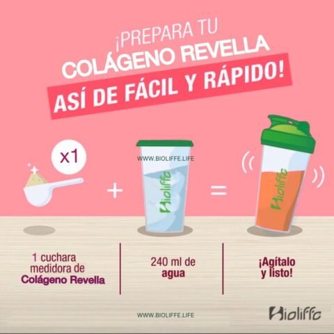 Colágeno con Moringa Revella